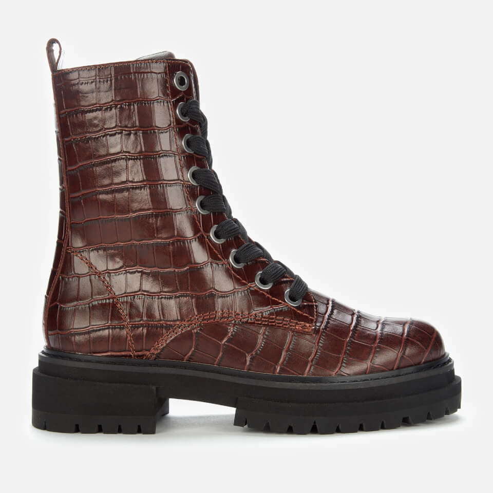 Kurt geiger clearance brogue boots womens
