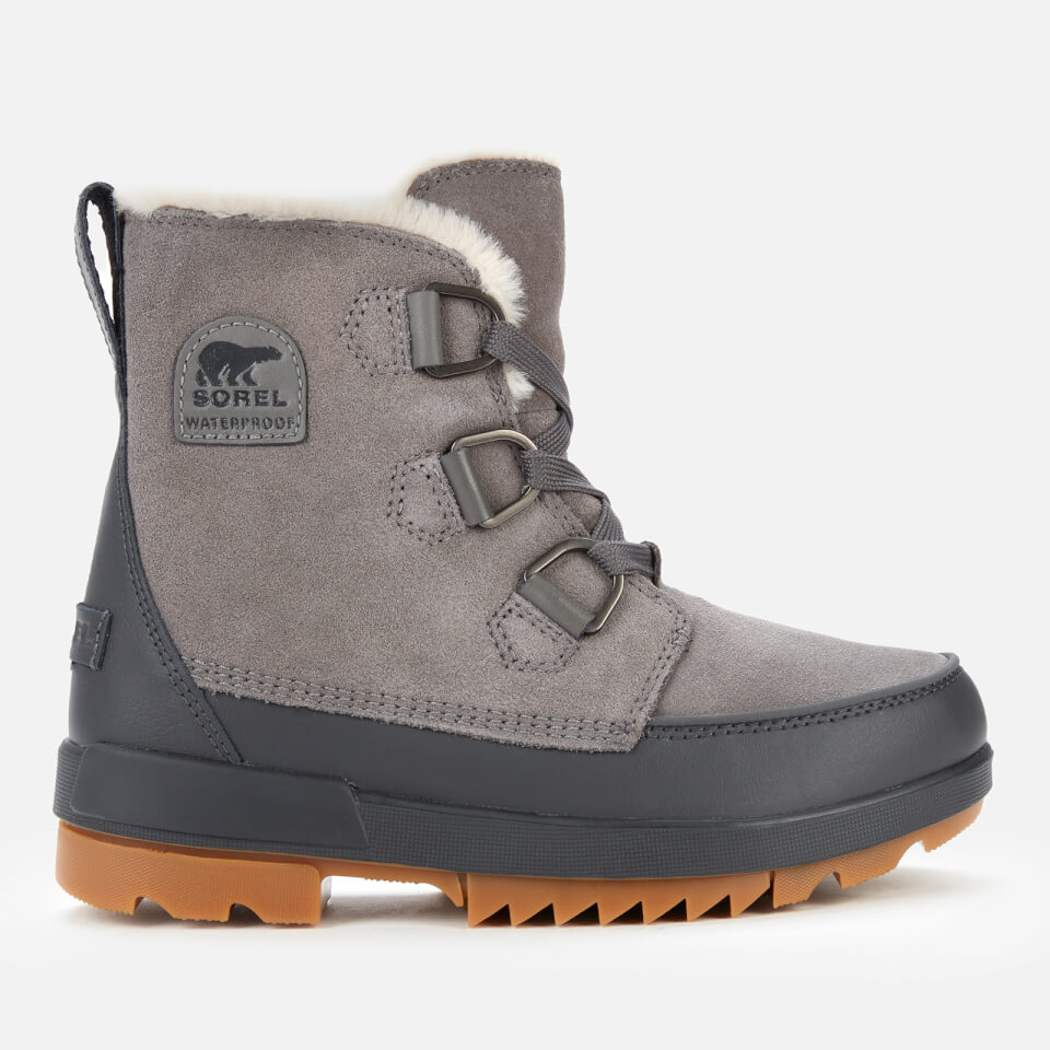 Sorel Women s Torino II Waterproof Suede Shell Boots Quarry