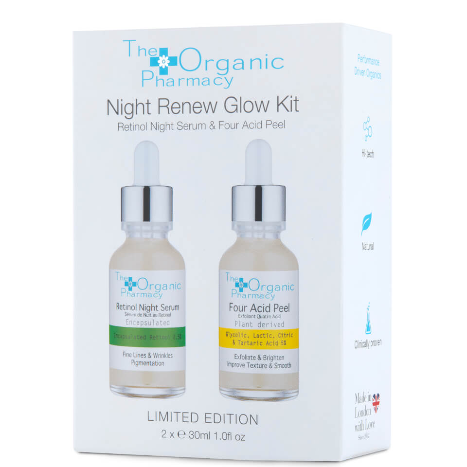 The Organic Pharmacy Night Repair Glow Kit
