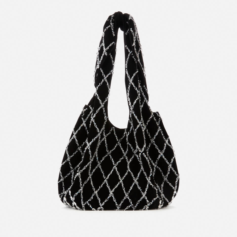Shrimps Women's Ellery Handbag - Black/Clear