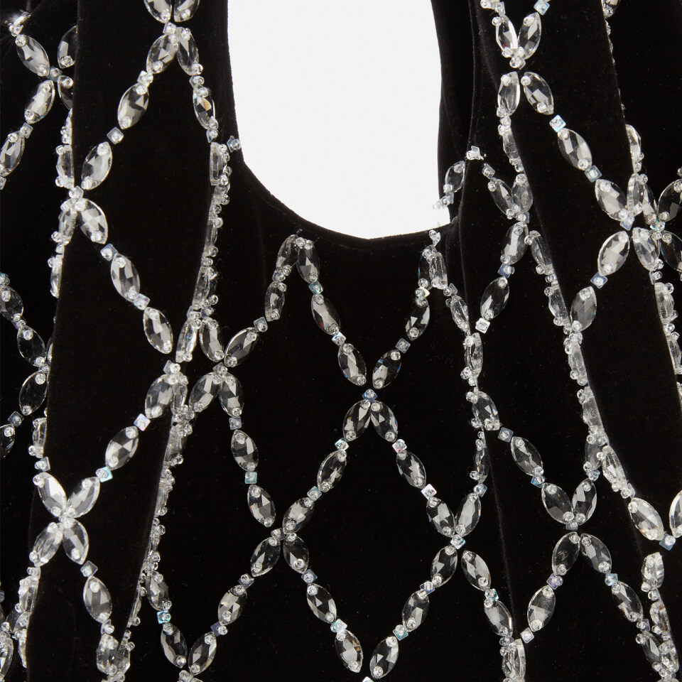 Shrimps Women's Ellery Handbag - Black/Clear
