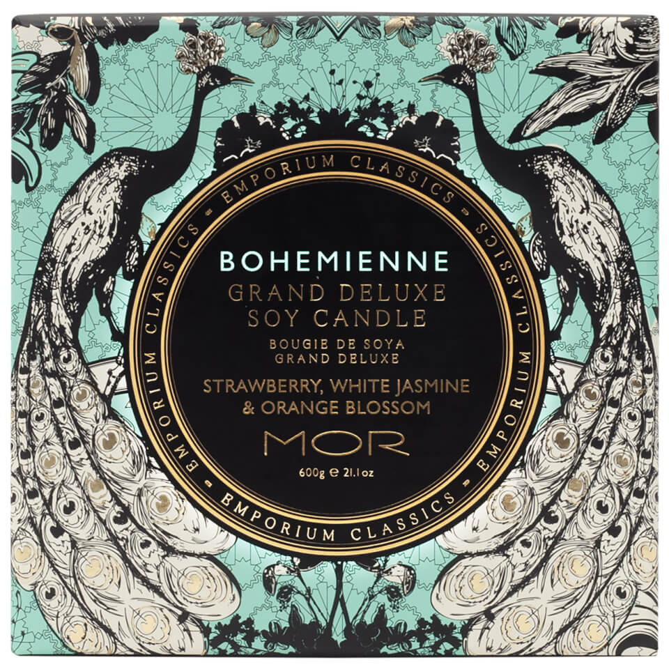 MOR Emporium Classics Deluxe 3-Wick Candle Bohemienne 600g