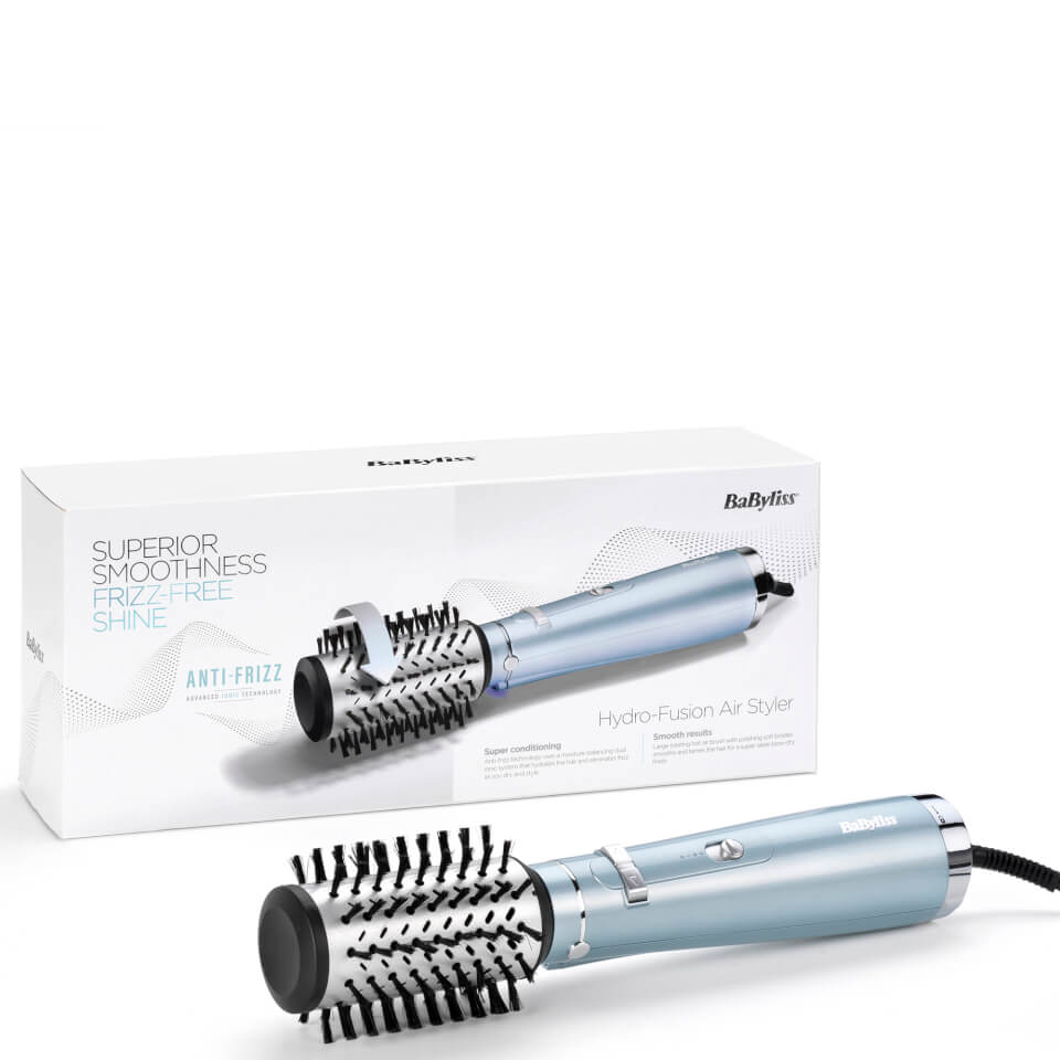 BaByliss Hydro Fusion Anti Frizz Rotating Hot Air Styler