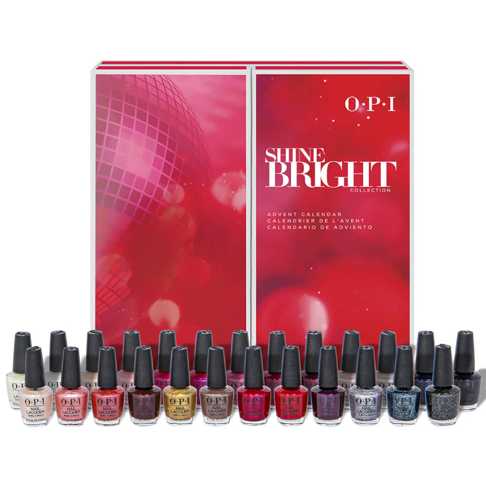 OPI Shine Bright Collection Nail Polish Beauty Advent Calendar 24 x 3.75ml