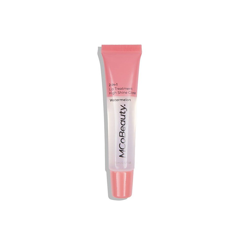 MCoBeauty The Beauty Edit 2-in-1 Lip Treatment & High Shine Gloss - Watermelon