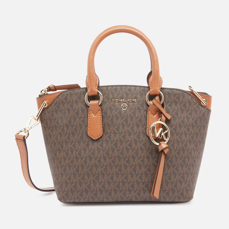 Michael Michael Kors Women s Elson Small Satchel Brown Acorn