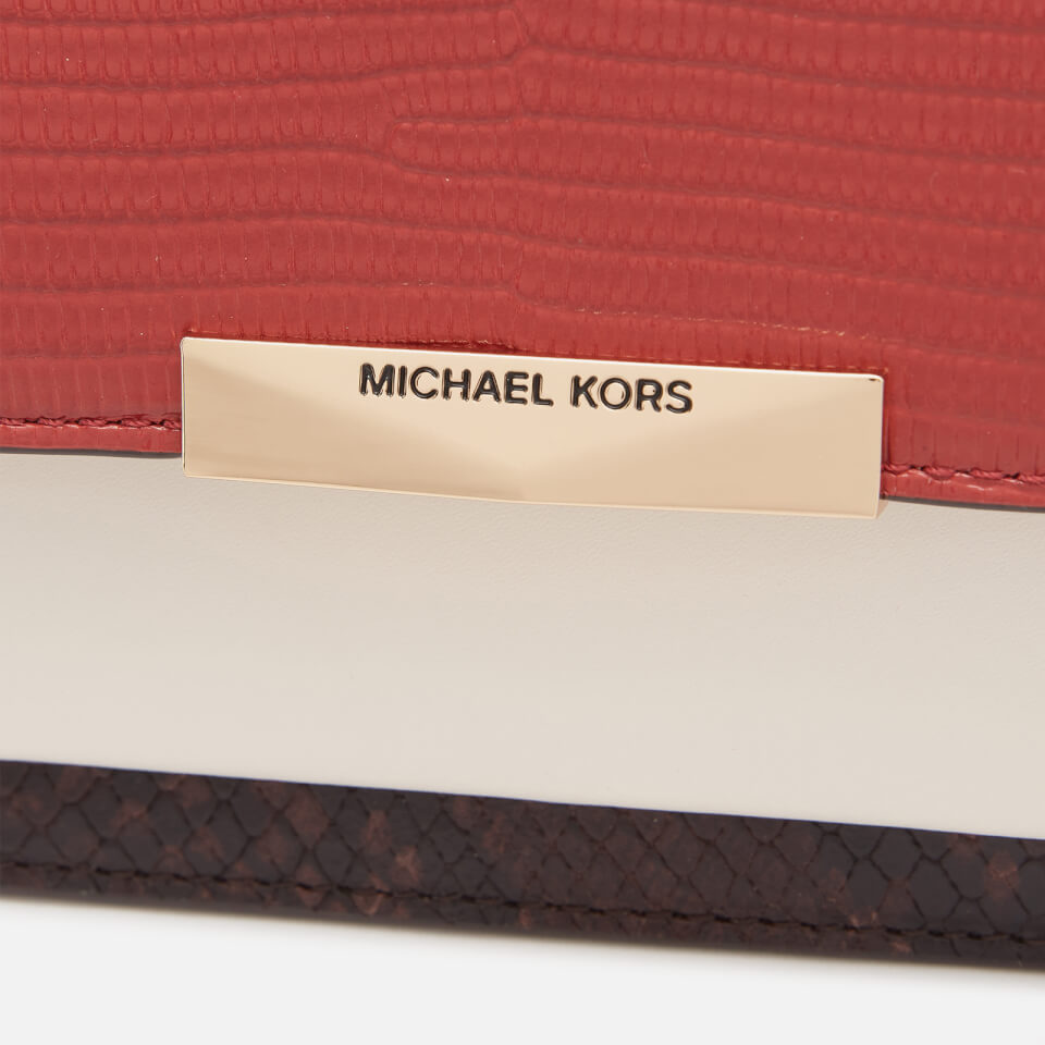 MICHAEL Michael Kors Women's Jade XS Gusset Cross Body Bag - Terracotta Multi