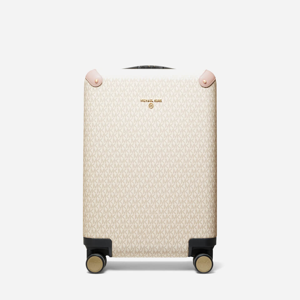 Michael Michael Kors Women's Travel Small Hardcase Trolley - Vanilla/Soft Pink
