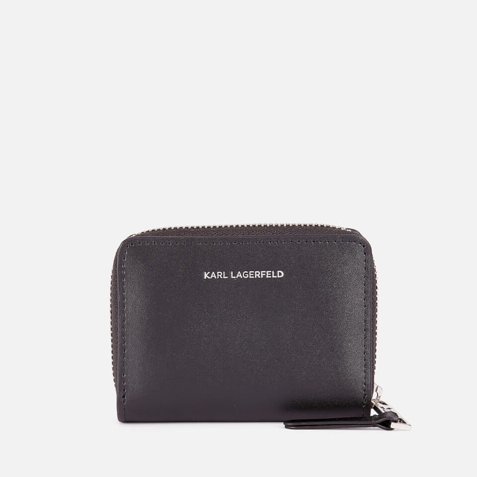 KARL LAGERFELD Women's K/Choupette Small Fold Wallet - Black