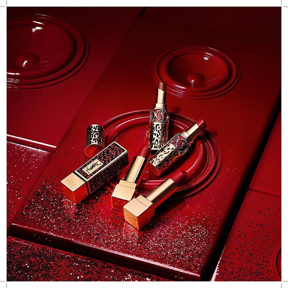 YSL Rouge Volupté Shine Lipstick Holiday Limited Edition - 141