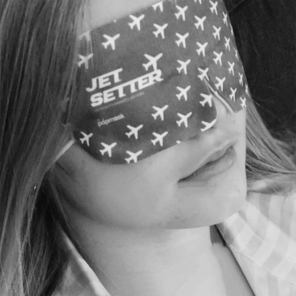 Popband London Popmask Jet Setter Eye Mask 5g