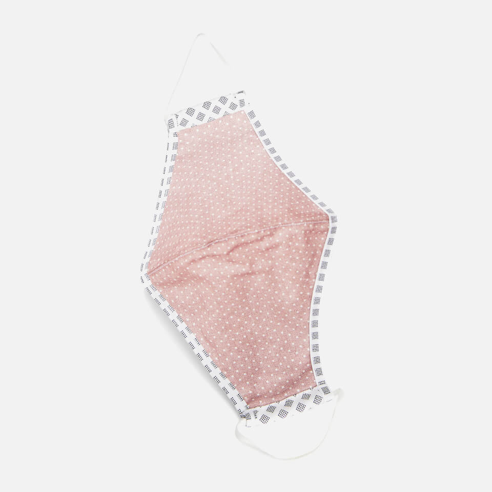 Ted Baker Printed Reversible Facemask - White