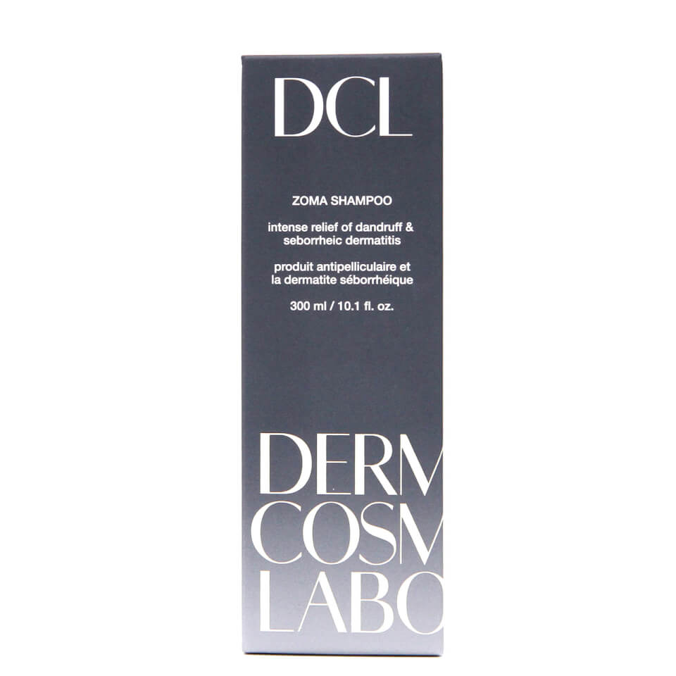 DCL Skincare Intense Relief of Dandruff and Seborrheic Dermatitis Zoma Shampoo 300ml
