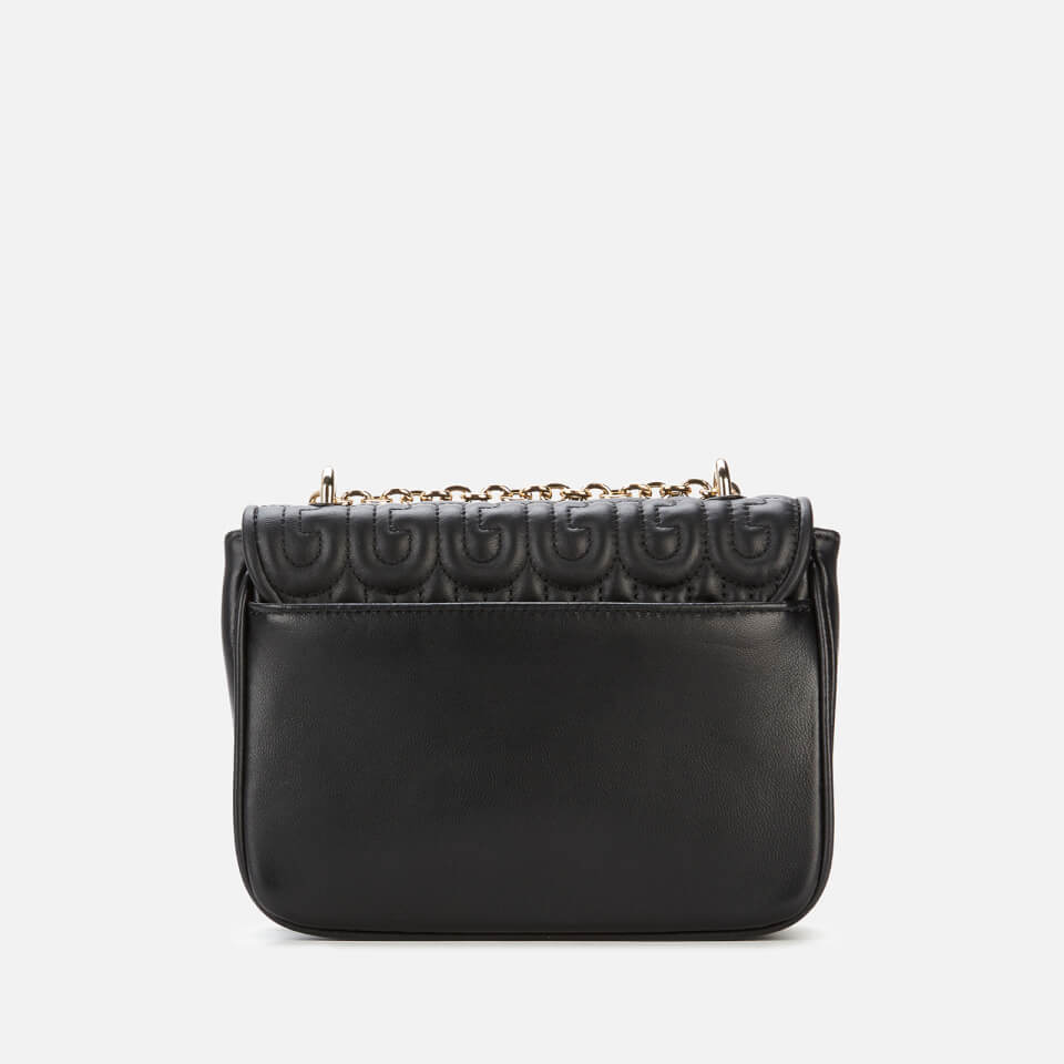 Furla Women's Cosy Mini Quilted Shoulder Bag - Black