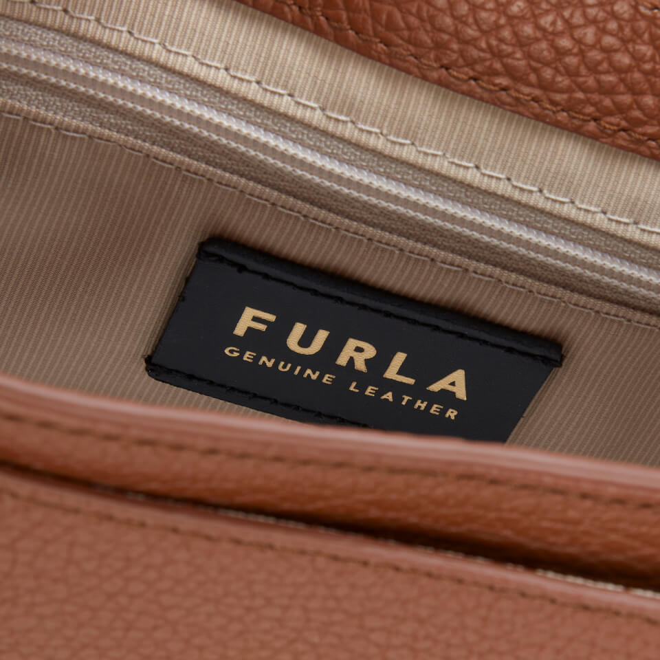 Furla Women's Sofia Small Top Handle Bag - Cognac