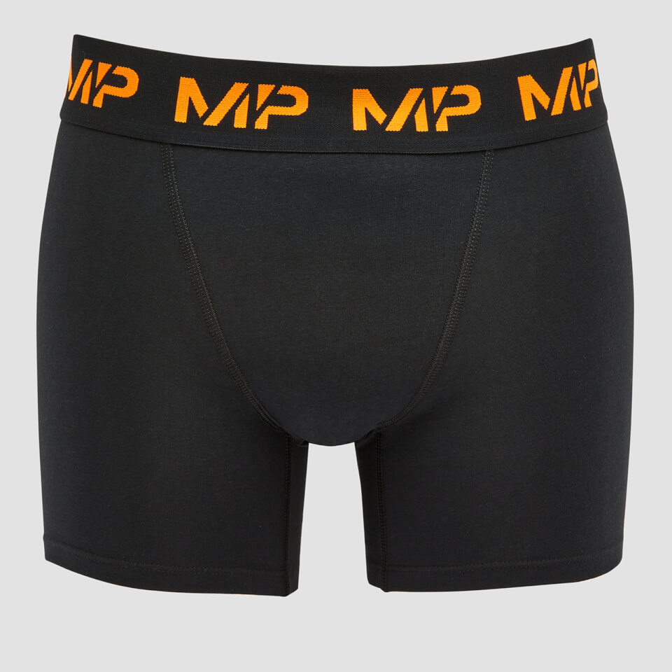 MP Men's Coloured logo Boxers (3 Pack) Black