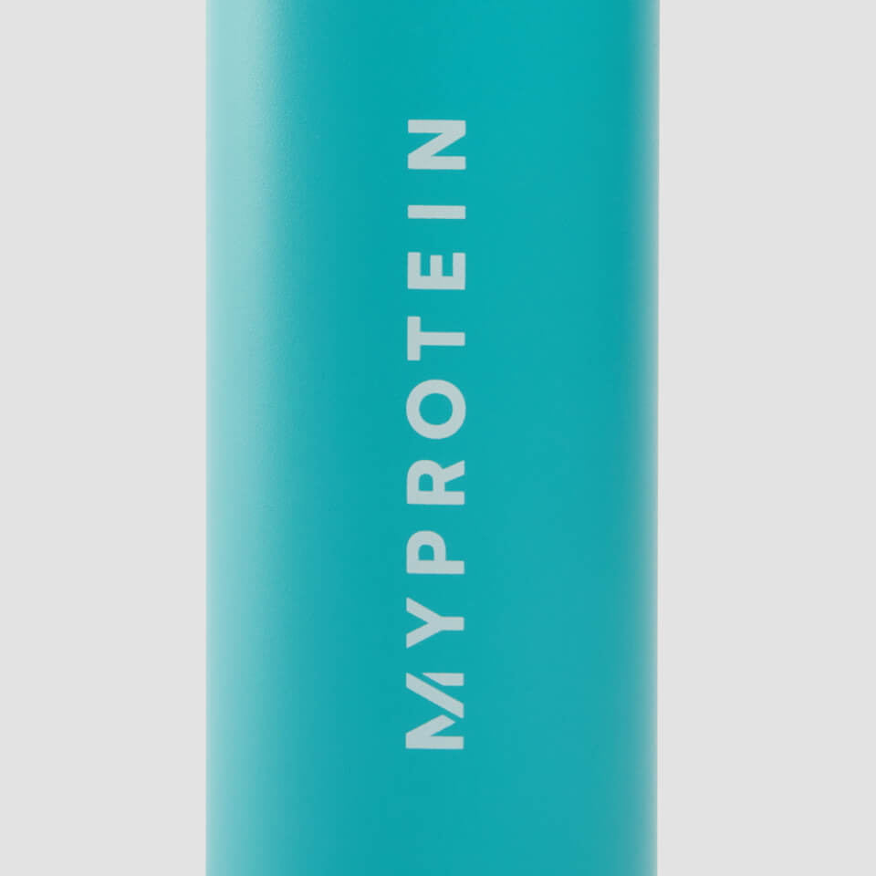 Myprotein Large Metal Water Bottle - Blue - 750ml