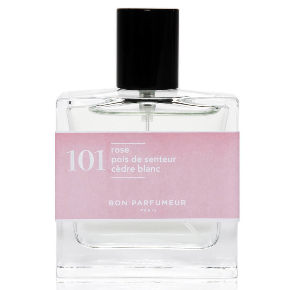 Bon Parfumeur 101 Rose Sweet Pea White Cedar Eau de Parfum (Various Sizes)