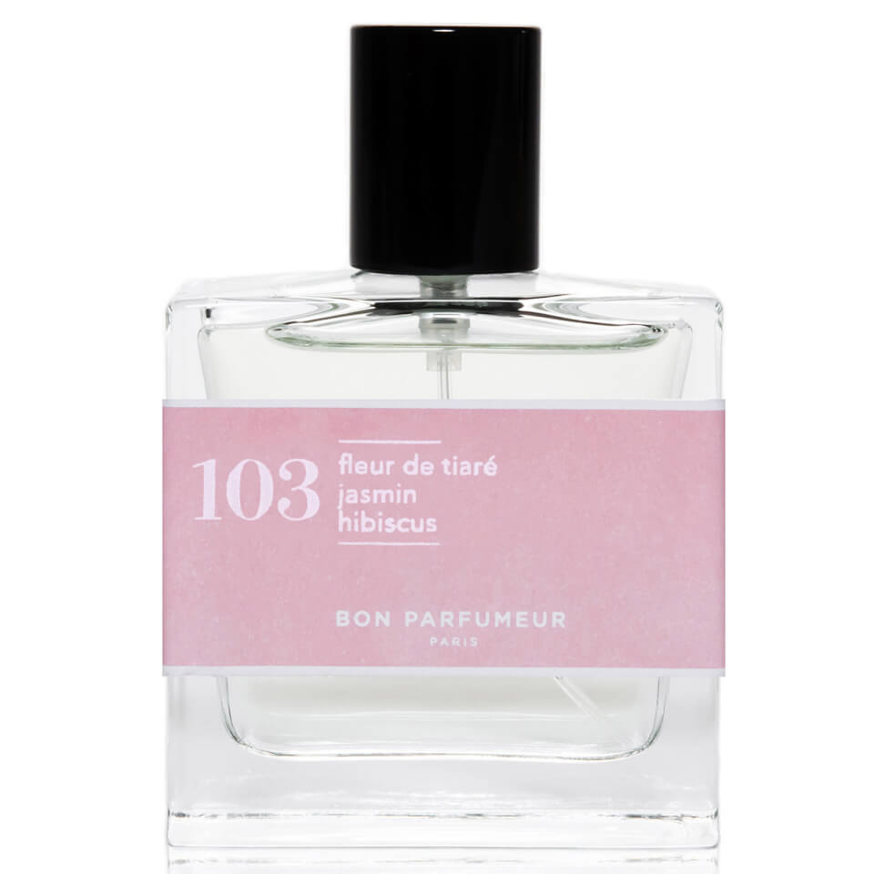 Bon Parfumeur 103 Tiare Flower Jasmine Hibiscus Eau de Parfum (Various Sizes)