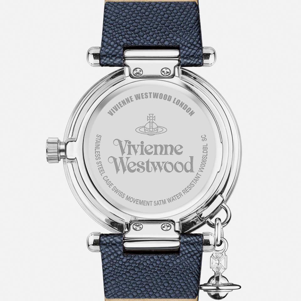 Vivienne Westwood Women's Orb Heart Watch - Blue/Silver