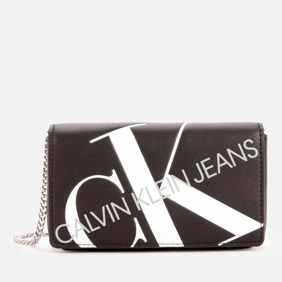 Calvin Klein Women's Logo-Print Crossbody Bag