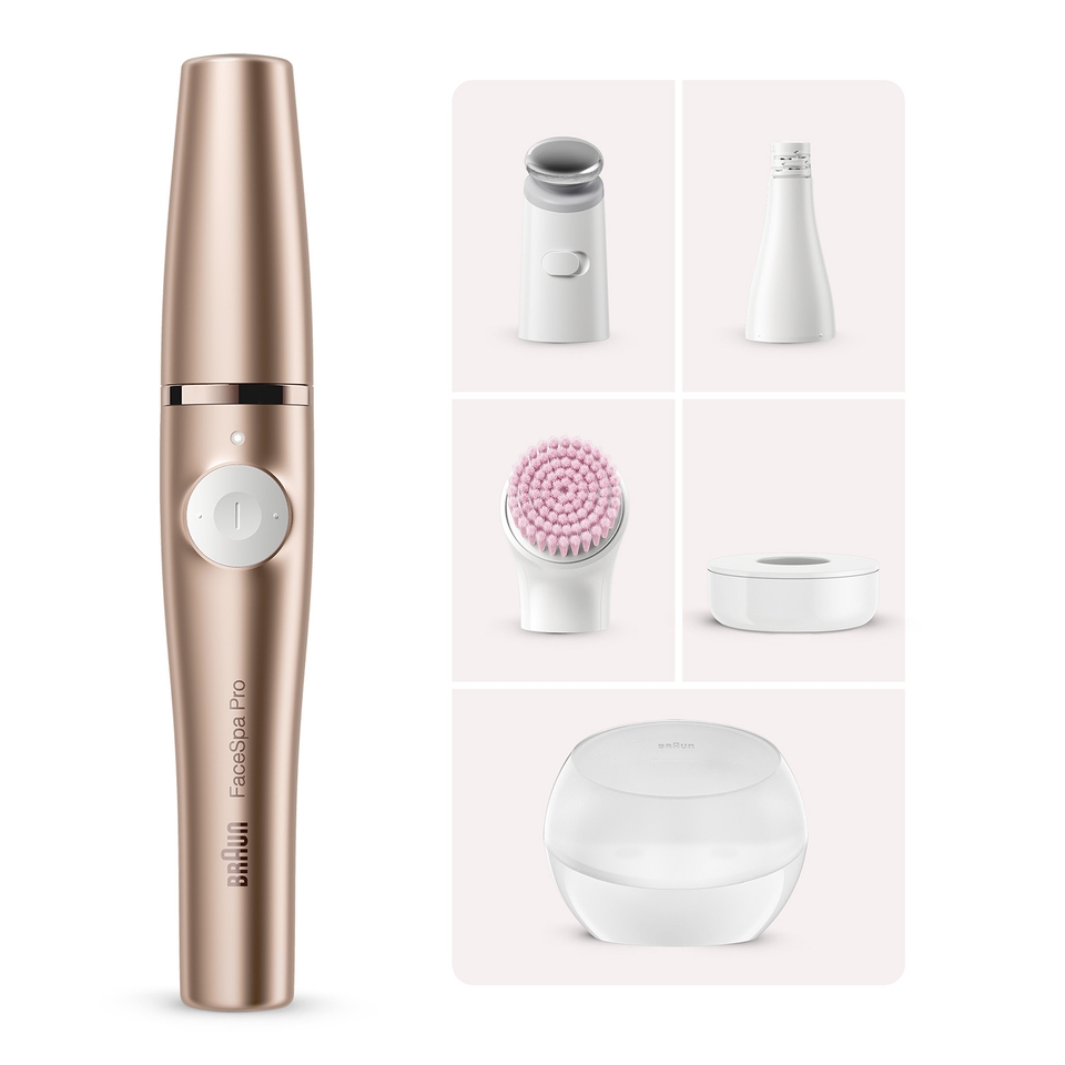 ♡braunfacespa Braun Facespa Pro 911 Facial Epilator With 3 Extras (White