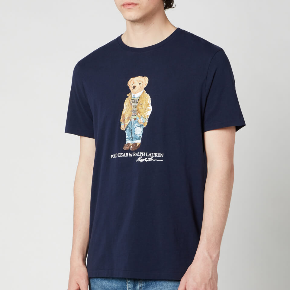 Ralph Lauren Polo Bear Tシャツ ネイビー Polo Bear By POLO RALPH LAUREN BOYS Size 24M Voyager Navy