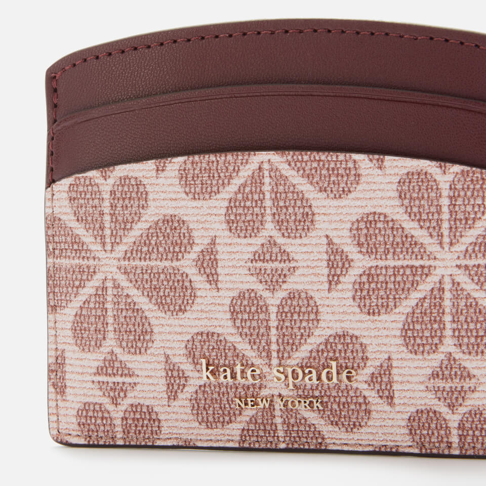 Kate Spade New York Women's Spade Flower Card Holder - Pink Multi