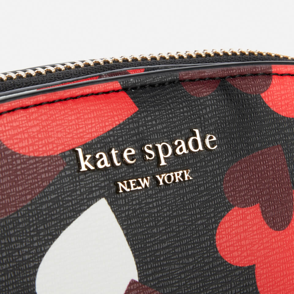 Kate Spade New York Women's Spencer Hearts Dome Cross Body Bag - Black Multi