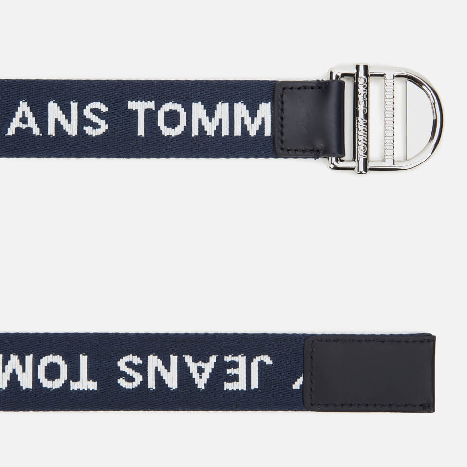 Tommy Jeans Women's Essential Webbing Belt 3.5 - Twilight Navy