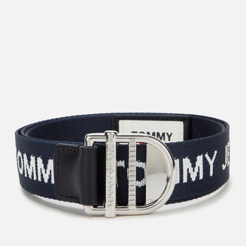 Tommy Jeans Women's Essential Webbing Belt 3.5 - Twilight Navy