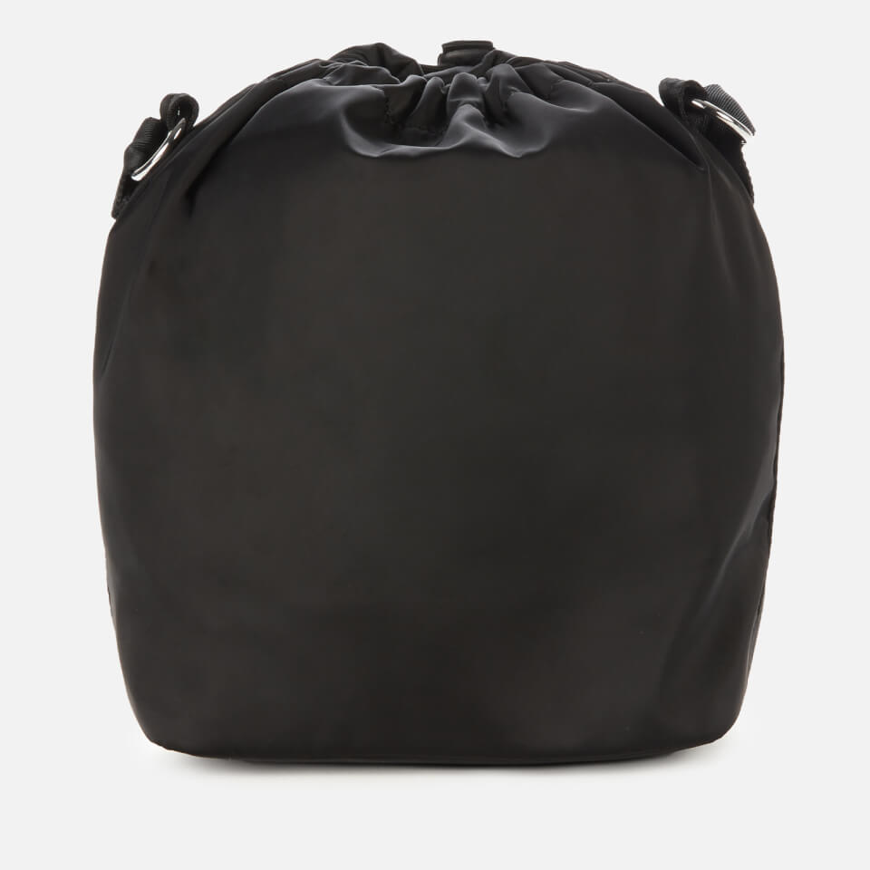 Tommy Jeans Women's Mini Logo Tape Bucket Bag - Black