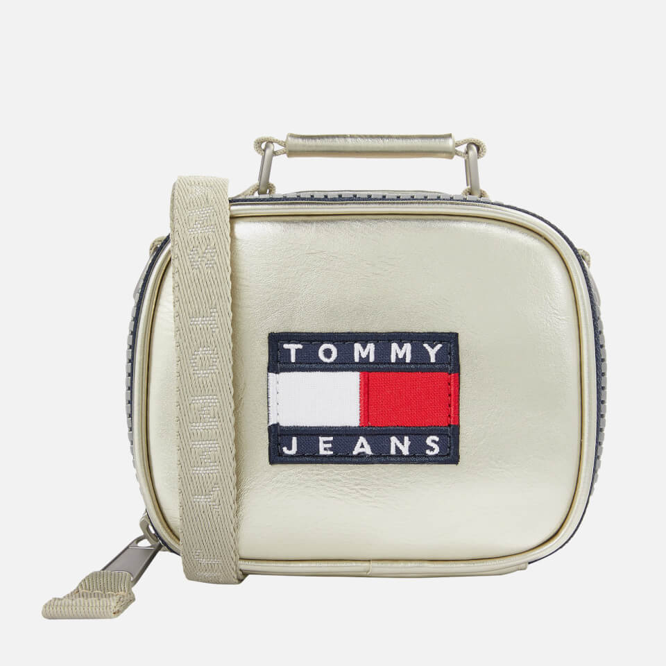 Tommy Jeans Women's Heritage Metallic Nano Bag - Silver