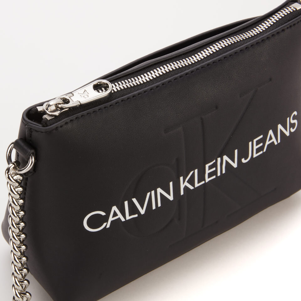 Calvin Klein Jeans Women's Camera Pouch with Chain - Black