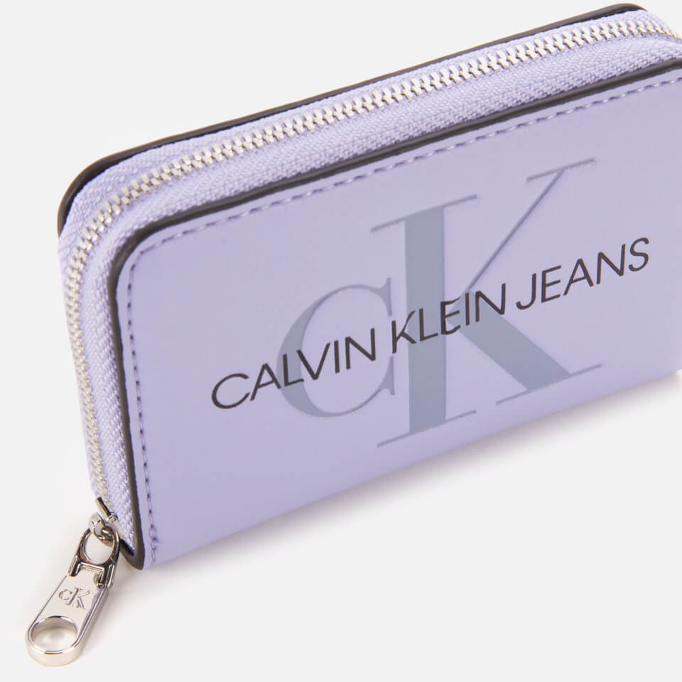Calvin Klein Jeans Women's Accordion Zip Around - Lilac