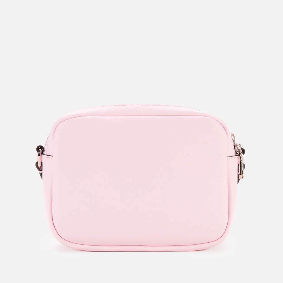 Calvin Klein Jeans Women's Double Zip Cross Body Bag - Pearly Pink