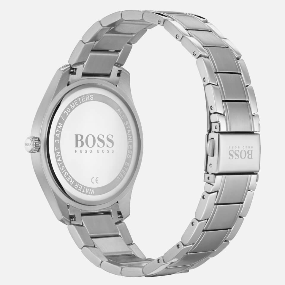 BOSS Hugo Boss Men's Circuit Metal Strap Watch - Black/Silver