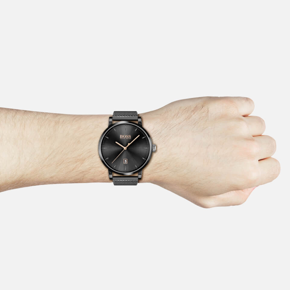 Hugo boss men's stainless steel strap watch online