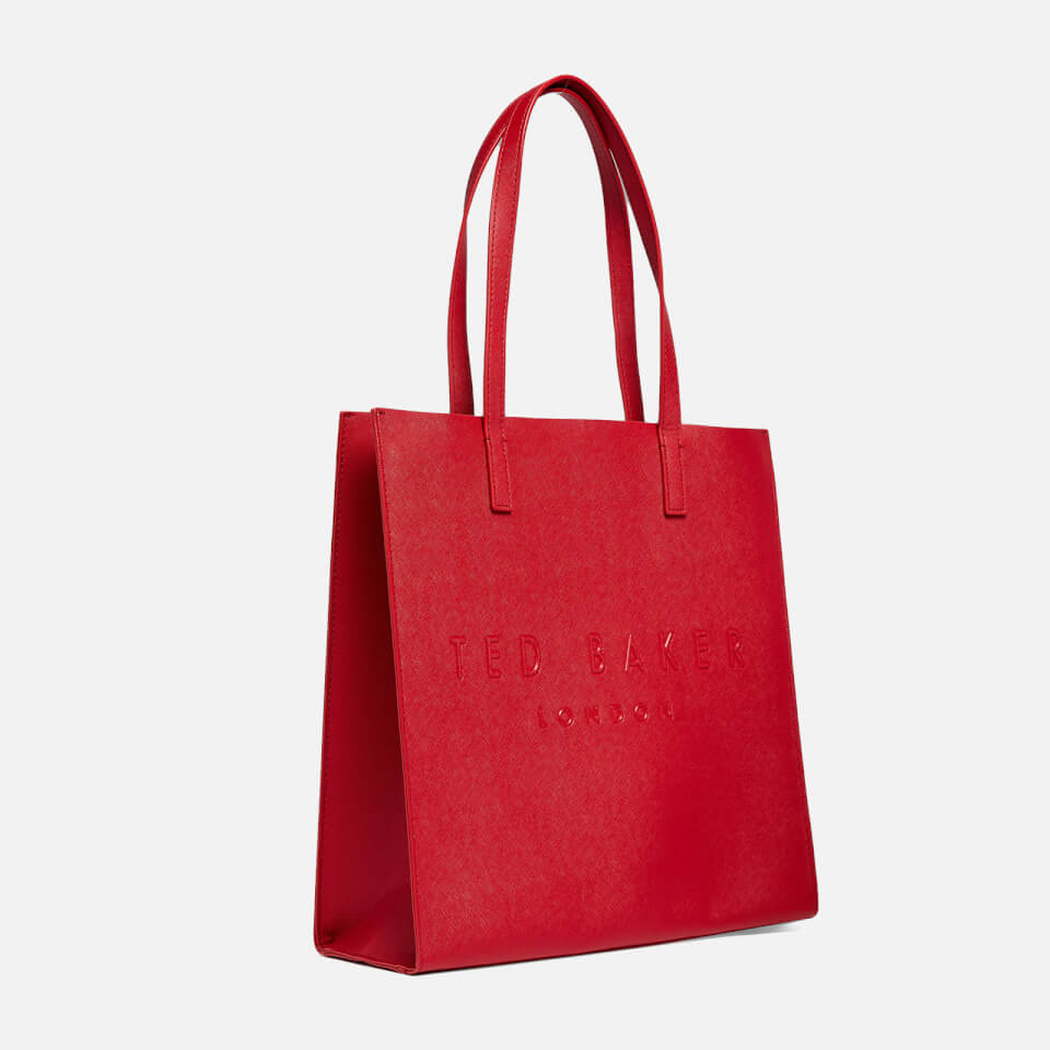 Ted Baker Women's Soocon Crosshatch Large Icon Bag - Red