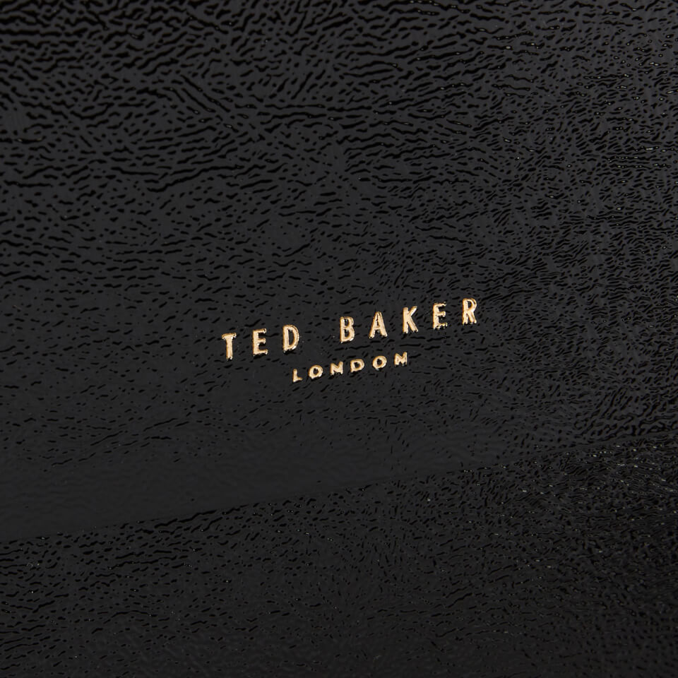 Ted Baker Women's Lailai Tassel Patent Cross Body Bag - Black