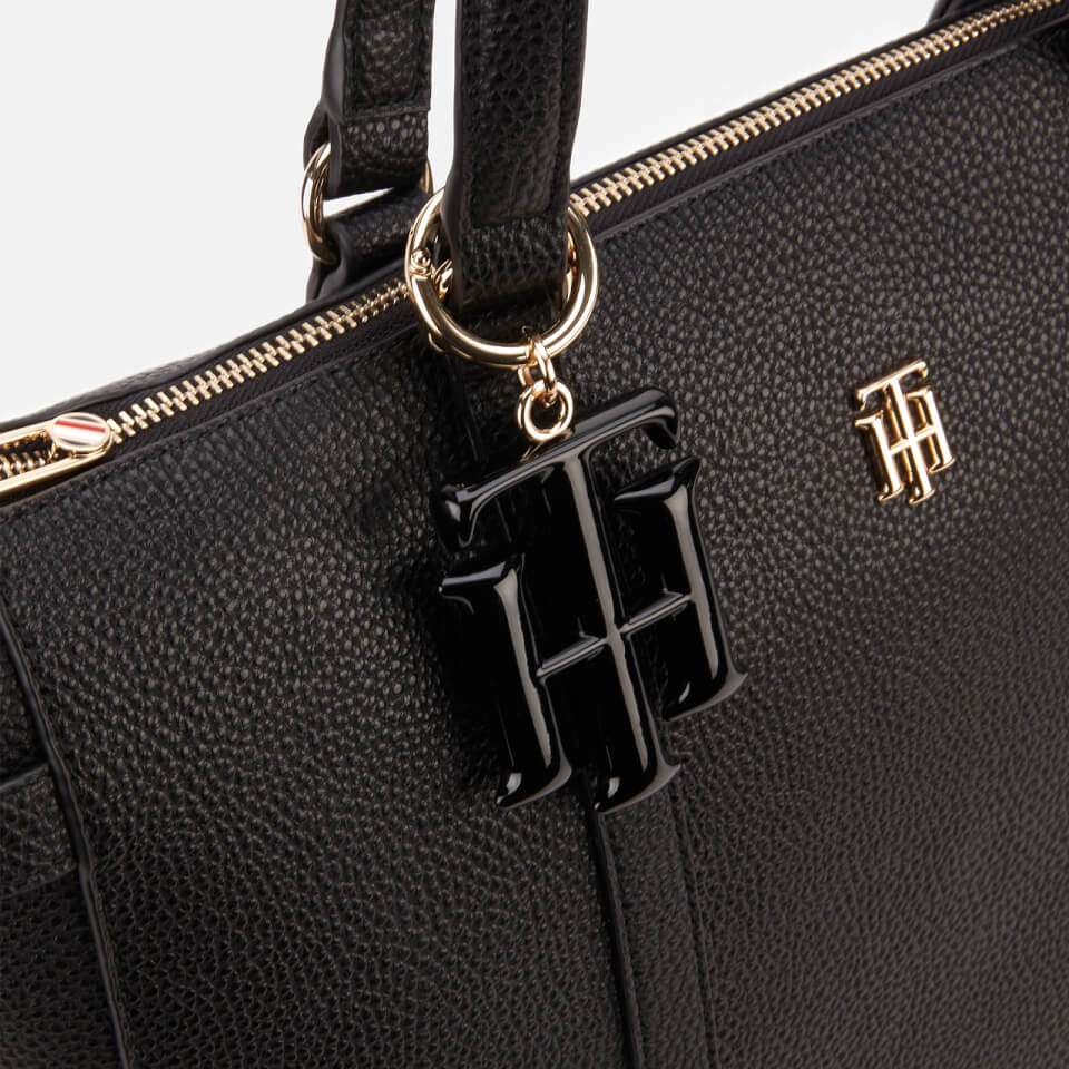Tommy Hilfiger Women's TH Soft Tote Bag - Black