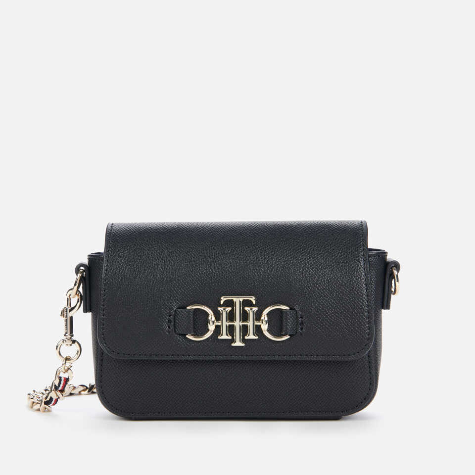 Tommy Hilfiger Women's TH Club Mini Crossover - Black