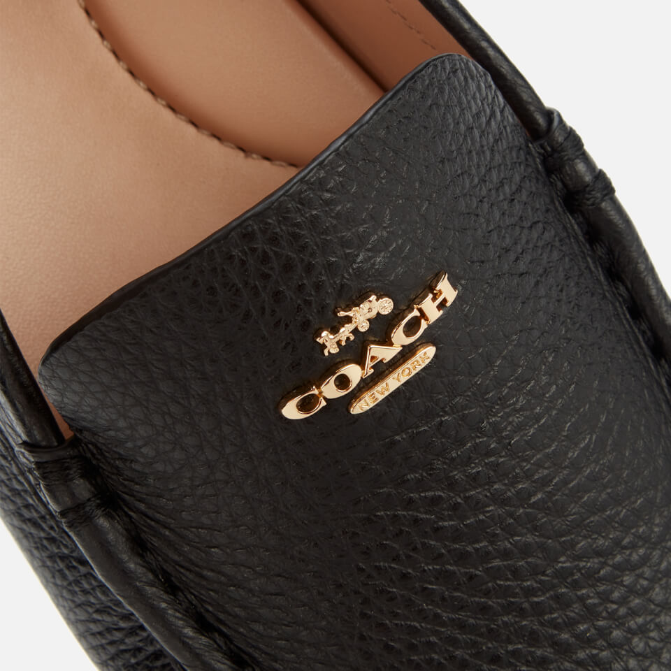 Coach Women's Marley Leather Driving Shoes - Black