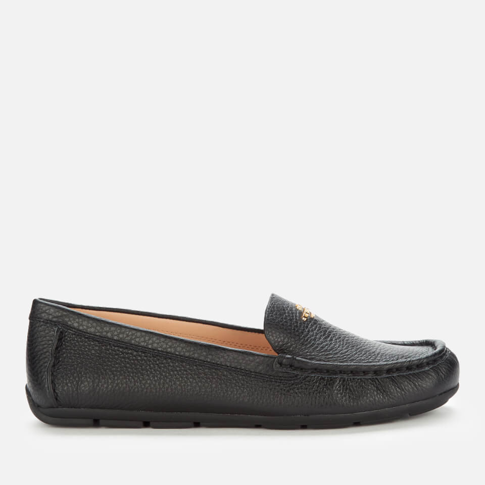 Coach Women's Marley Leather Driving Shoes - Black