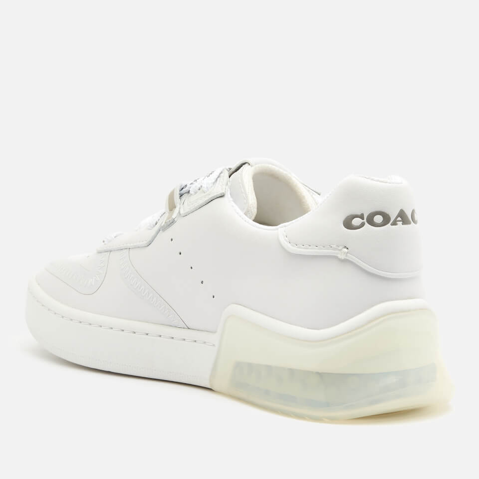 Coach Women's Citysole Suede/Leather Court Trainers - Optic White
