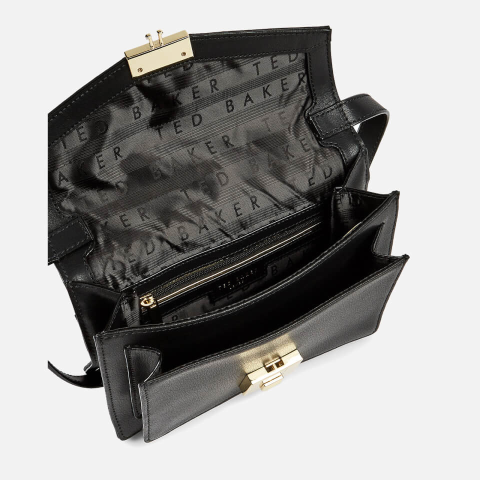 Ted Baker Women's Kayleea Luggage Lock Cross Body Bag - Black
