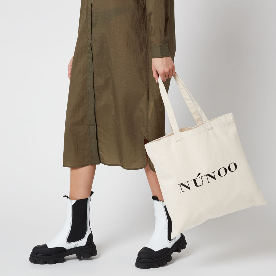 Núnoo Women's Shopper Tote Bag - White