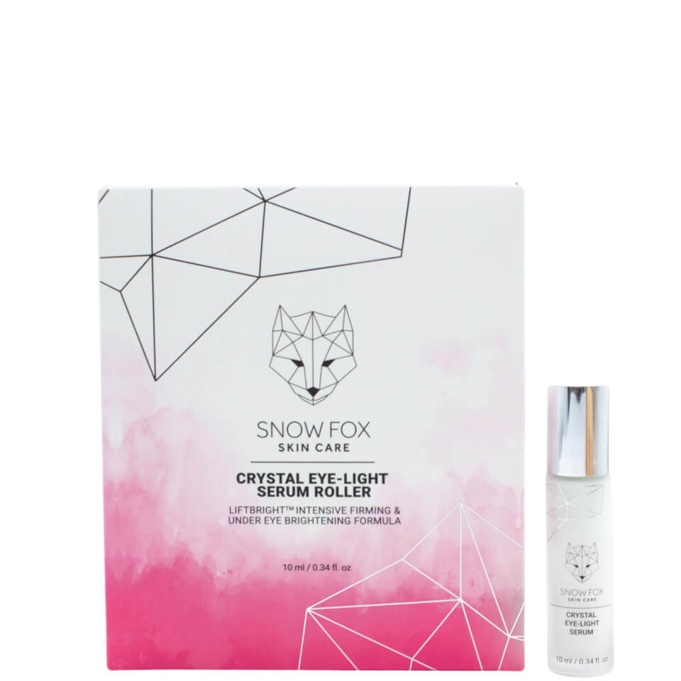 Snow Fox Skincare Crystal Eye-Light Serum Roller 0.5 oz