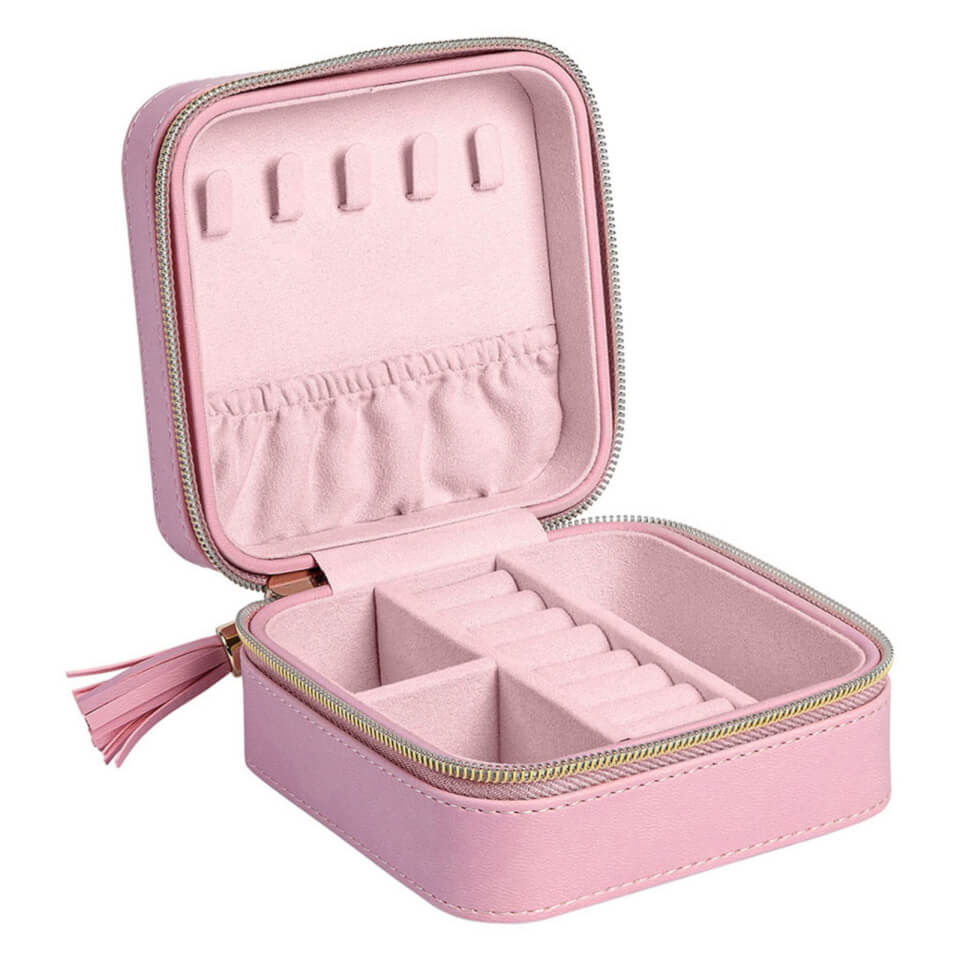 Ted Baker Women's Zipped Jewellery Case - Dusky Pink