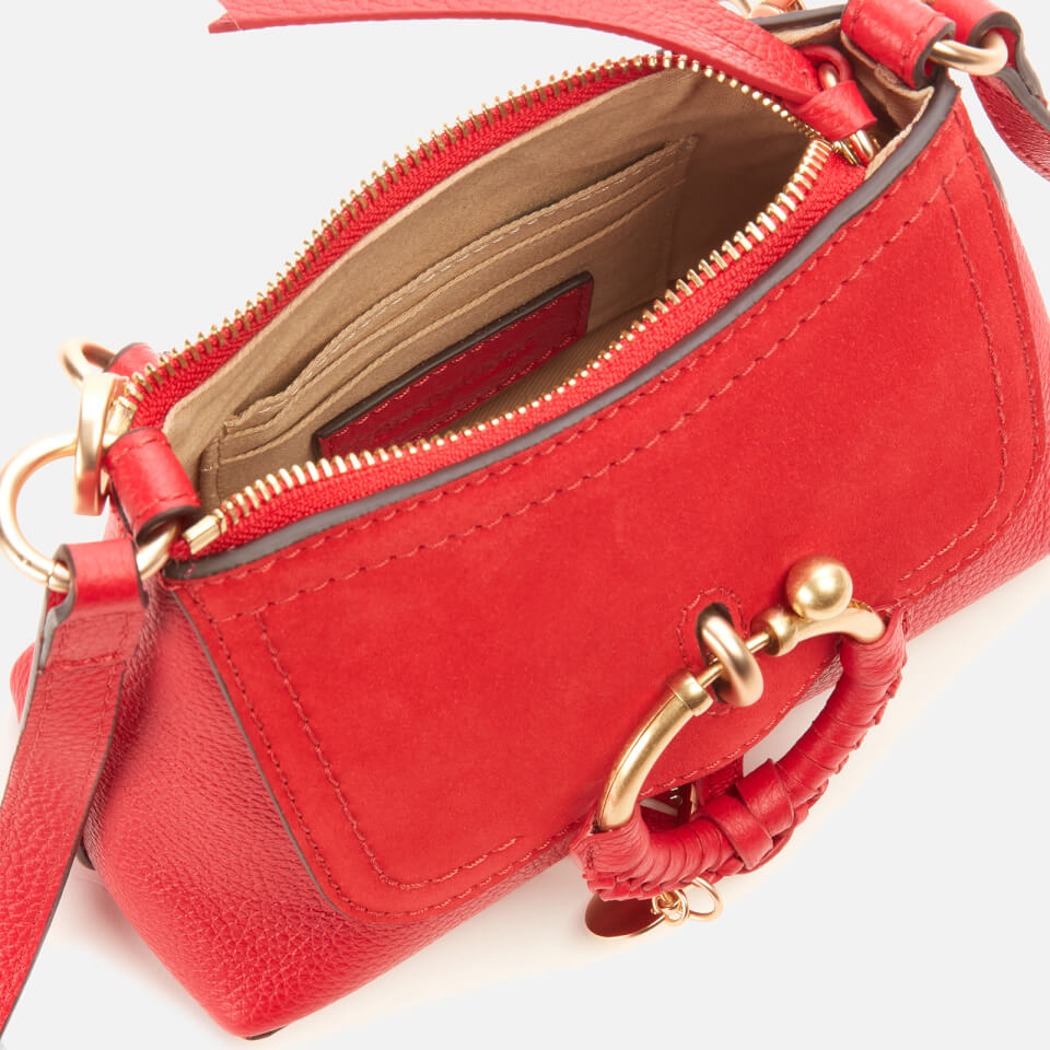 See by Chloé Women's Mini Joan Cross Body Bag - Red Flame